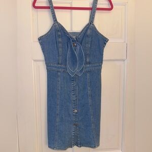 7 For All Mankind Light Blue Denim Dress